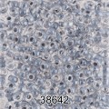 Бисер Чехия круглый 5 10/0 2.3 мм 500 г 38642 (Ф262) серый