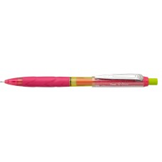 "Pentel" Карандаш автоматический Q-Erase с длинным выкручивающимся ластиком 0.7 мм 12 шт. QE427-P розовый корпус