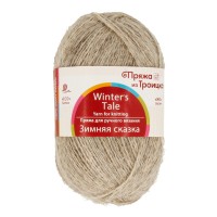 Пряжа из Троицка "Зимняя сказка"   100\% козий пух   10 шт. х  50 г  300 м №530 св.натуральный