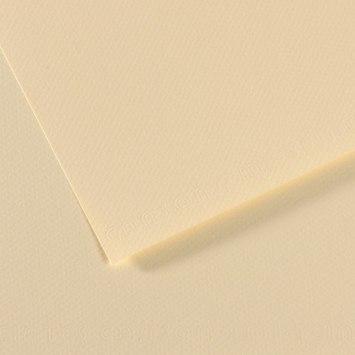 Canson Бумага для пастели Mi-Teintes 160 г/м2 A4 21 х 29.7 см лист 25 л. №101 Бледно-желтый C31032S002