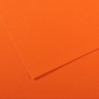 Canson Бумага для пастели Mi-Teintes 160 г/м2 50 х 65 см лист 10 л. №453 Оранжевый C31032S105