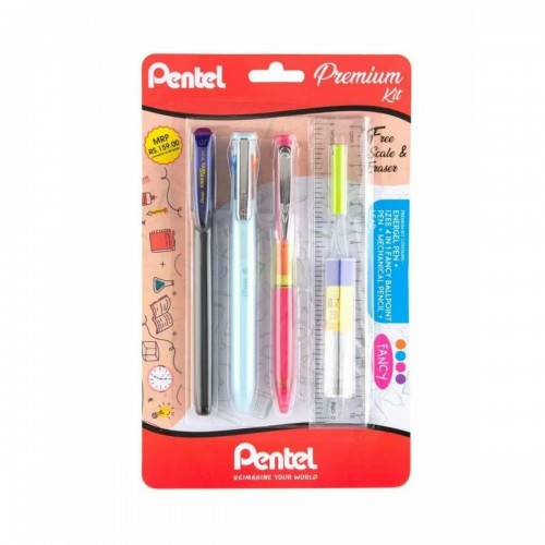 Pentel Набор канцелярский Premium kit цвет чернил: ассорти