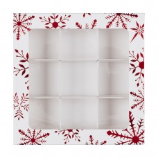 S-CHIEF CBC-028 Коробка для 9 конфет 13.8 x 13.8 x 3.8 см Метелица