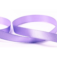 Лента атласная 12 мм ( 1/2 ) Gamma . в ТЕРМОПЛЕНКЕ 33 м №082 фиолетовый