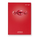 Артбук (Скетчбук), матовая ламинация, блок белый, 7Бц, A5 100 г/м2 сшивка 104 л. 4 шт. Сладкий поцелуй 01639