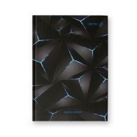 Светоч Бизнес-блокнот, глянц. ламинация, блок кремовый, ББ247 евроформат ( 14.4*20.3*1.6 см) 64 л. 4 шт. французская клетка Графика 01670