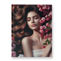 Светоч Бизнес-блокнот, глянцевая ламинация, ББ249 A5 80 л. 4 шт. клетка 60 г/кв.м Я идеальная! 01680