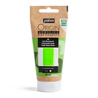 Краска акриловая PEBEO ORIGIN матовая 60 мл 817048 флуоресцентный зеленый