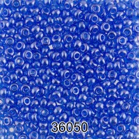Бисер Чехия круглый 1 10/0 2.3 мм 500 г 36050 (Ф278) синий