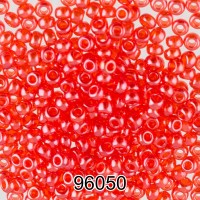 Бисер Чехия круглый 4 10/0 2.3 мм 500 г 96050 (Ф324) красный