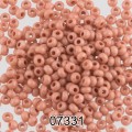 Бисер Чехия круглый 4 10/0 2.3 мм 500 г 07331 (Ф294) т.бежевый