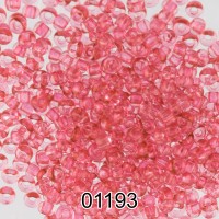 Бисер Чехия круглый 5 10/0 2.3 мм 500 г 01193 (Ф345) розовый