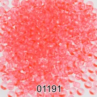 Бисер Чехия круглый 5 10/0 2.3 мм 500 г 01191 (Ф343) яр.розовый