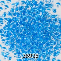 Бисер Чехия круглый 5 10/0 2.3 мм 500 г 38936 (Ф370) синий