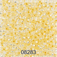 Бисер Чехия круглый 6 10/0 2.3 мм 500 г 08283 (Ф386) св.желтый