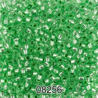 Бисер Чехия круглый 6 10/0 2.3 мм 500 г 08256 (Ф380) салатовый