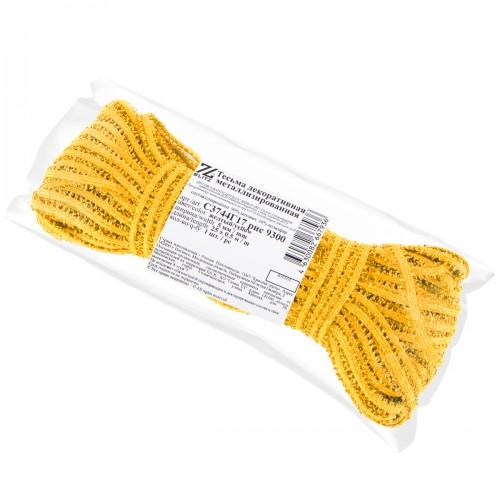 BLITZ С3744Г17 рис 9300 из метанита Сороконожка 5 мм 25 м желтый/yellow