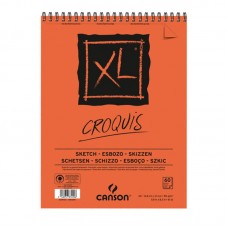 "Canson" Альбом для графики XL 90 г/м2 A5 14.8 х 21 см на спирали 60 л. С200787220 слоновая кость