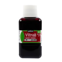 PEBEO Краска для стекла и металла Vitrail лаковая прозрачная 250 мл 053050 красный