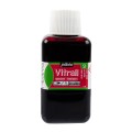 PEBEO Краска для стекла и металла Vitrail лаковая прозрачная 250 мл 053051 ярко-розовый