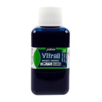 PEBEO Краска для стекла и металла Vitrail лаковая прозрачная 250 мл 053-037 синий кобальт