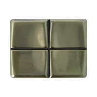 Пряжка GB 1343 для женского ремня Micron 66 x 50 мм 2 шт. СК/Распродажа №12 шлифованная бронза