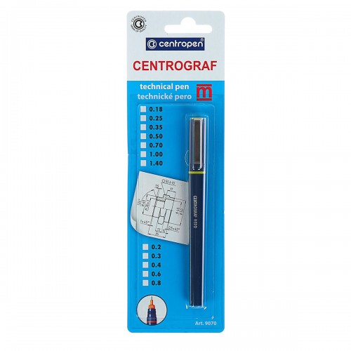 Рапидограф Centropen Centrograf 9070/1 0.35 мм