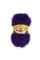 Пряжа ADELIA "BRILLIANT" 100\% полиэстер 10 шт. х 50 г 90 м №13 т.фиолетовый