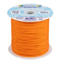 Шнур Gamma 1.2 мм GCS-1.2 декоративный 50 м №019 яр.оранжевый