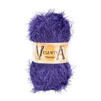 Пряжа VISANTIA TRAFKA 100\% полиэстер 5 шт. х 100 г 150 м №0064 фиолетовый