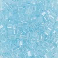 Бисер Япония TOHO CUBE №2 1.5 мм 500 г №0143 бл.голубой/перламутровый