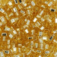 Бисер Япония TOHO CUBE №2 1.5 мм 500 г №0022 св.золотистый