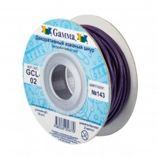 Шнур Gamma 2 мм GCL-02 цв. кожаный 10 м