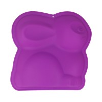 Форма силиконовая Pan-Cake для тортов и пирогов SPC-0017 21 x 20.8 x 3.5 см СК/Распродажа Пасхальный кролик