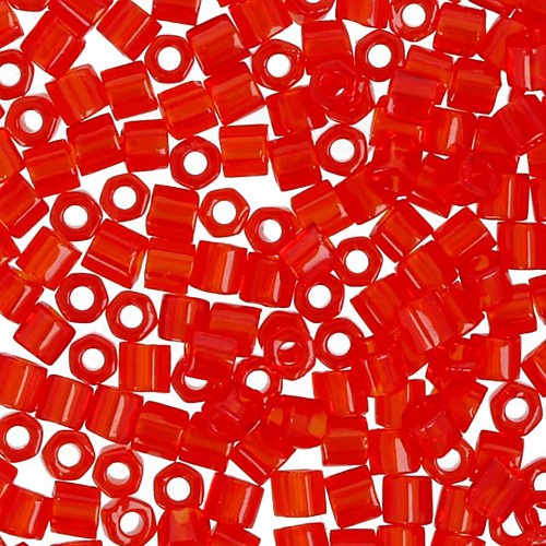 Бисер Япония TOHO 11/0 HEXAGON №2 2.2 мм 500 г №0005 св.красный