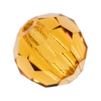 Бусина Чехия PRECIOSA бусины 451-19-602 6 мм 12 шт светло-коричневый/topaz