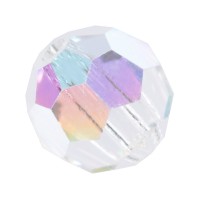 Бусина Чехия PRECIOSA бусины 451-19-602 6 мм 12 шт перламутр/crystal AB