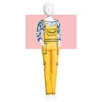 Набор для шитья "DressYourDoll" Одежда для кукол №4 СК/Распродажа S413-0503 Tilly Yellow