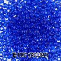 Бисер Чехия GAMMA круглый 2 10/0 2.3 мм 50 г 1-й сорт B100 васильковый ( 30080 )