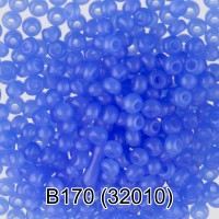 Бисер Чехия GAMMA круглый 2 10/0 2.3 мм 50 г 1-й сорт B170 голубой ( 32010 )