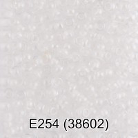 Бисер Чехия GAMMA круглый 5 10/0 2.3 мм 50 г 1-й сорт E254 белый ( 38602 )