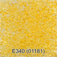 Бисер Чехия GAMMA круглый 5 10/0 2.3 мм 50 г 1-й сорт E340 св.желтый ( 01181 )