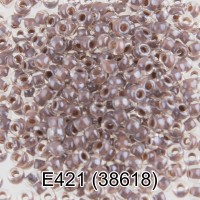 Бисер Чехия GAMMA круглый 5 10/0 2.3 мм 50 г 1-й сорт E421 т.кремовый ( 38618 )
