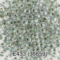 Бисер Чехия GAMMA круглый 5 10/0 2.3 мм 50 г 1-й сорт E433 хаки ( 38659 )