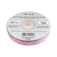 Лента капроновая 10 мм ( 3/8 ) BLITZ ORT-10 25 м №058 сиреневый/серебро