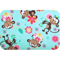 "PEPPY" Плюш FUNKY MONKEY CUDDLE ФАСОВКА 48 x 48 см 440 г/кв.м 100\% полиэстер aqua