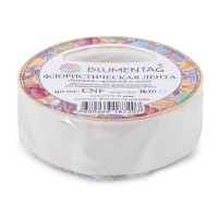 Blumentag CNF Флористическая лента 25 мм 27.4 м 10 белый