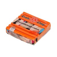 Craft&Clay полимерная глина CCH 52 г 1007 оранжевый