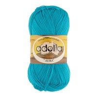 Пряжа ADELIA AURA 100\% акрил 10 шт. х 50 г 250 м №086 яр. голубой