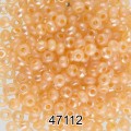 Бисер Чехия круглый 4 10/0 2.3 мм 500 г 47112 (Ф141) кремовый
